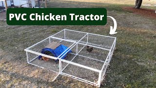 Build a PVC Chicken Tractor | Simple & Cheap!