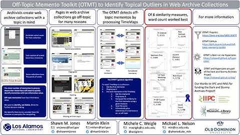 IIPC WAC2021: Off-Topic Memento Toolkit to Identify Topical Outliers in Web Archive Collections