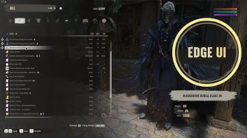 Skyrim modded in 2023. New Gen Interface Edge UI 0.35 testing