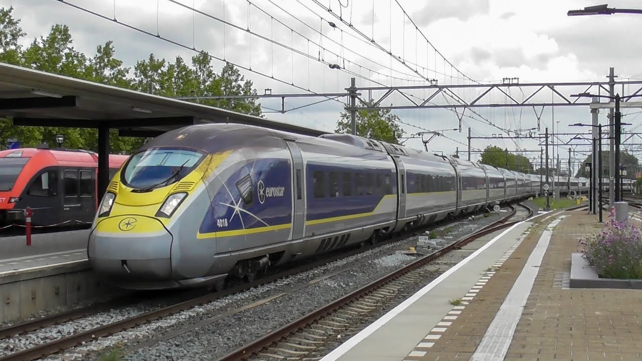 Treinen in Zwijndrecht en Dordrecht (HSL omleidingen)