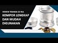 REVIEW KOMPOR TRANGIA 25-9 UL (ULTRA LIGHT) MUDAH DALAM PEMAKAIAN