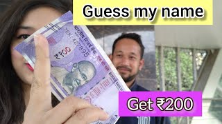 Guess my name and get ₹200 (দুই শ টকা)/Vlog 17/ #birthday #giveaway/#guessmyname #englishsubtitle