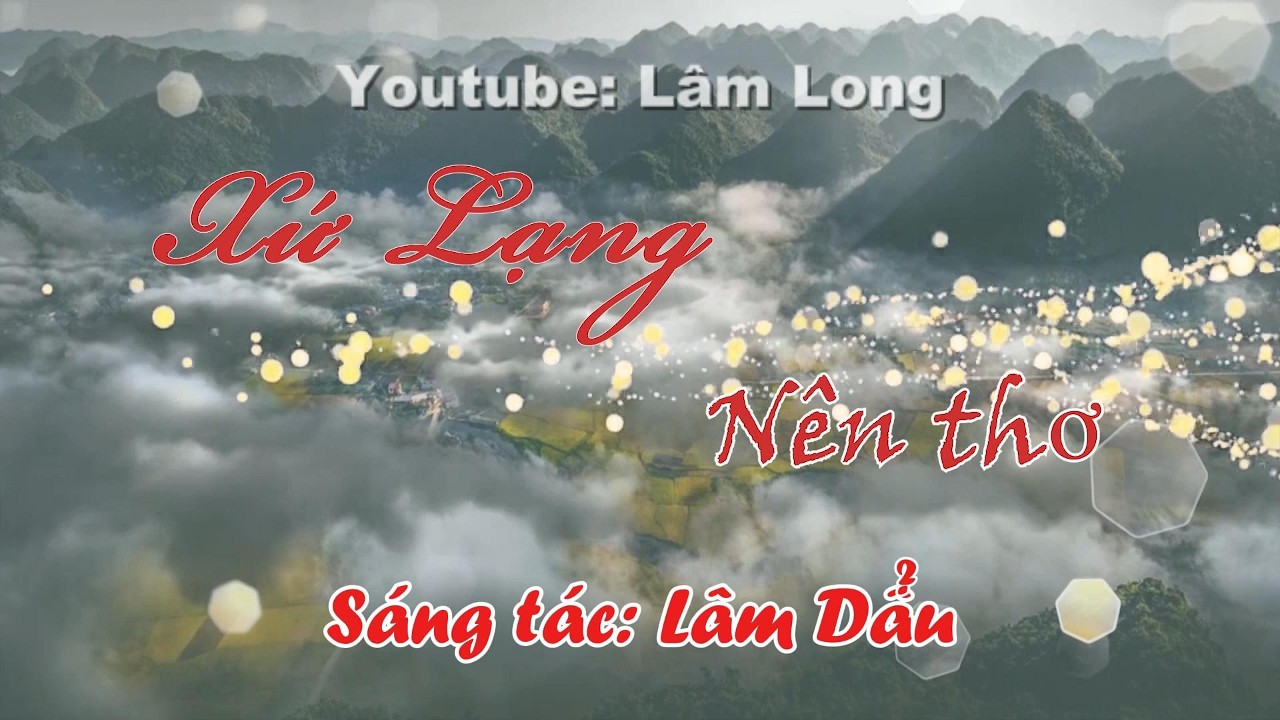Karaoke - Xứ Lạng nên thơ (NS: Lâm Dẩu)