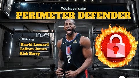 *NEW* RARE PERIMETER DEFENDER BUILD IN NBA 2K23! SUPER RARE OVERPOWERED DEMIGOD BUILD IN NBA 2K23!