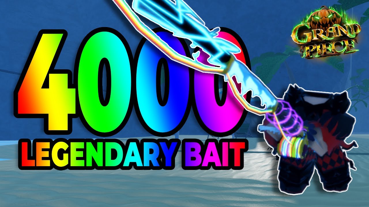 [GPO] USING 4,000 LEGENDARY BAIT WITH THE *DEVIL FRUIT ROD* ON 4X LOGIA