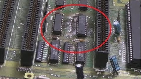 Commodore Amiga A2000 Video Fault / Zorro Fault / Instability Repair