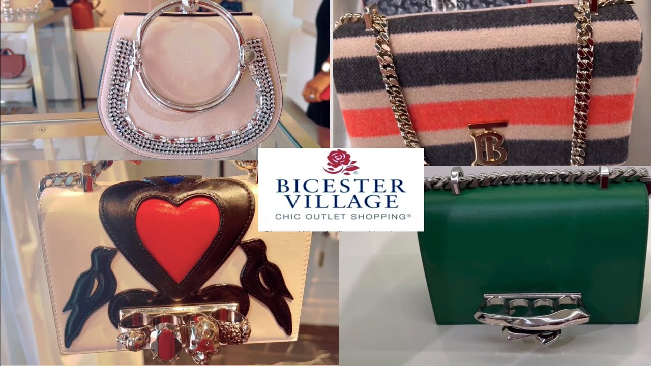 BICESTER VILLAGE DESIGNER OUTLET SHOP ALEXANDER MCQUEEN,BALENCIAGA