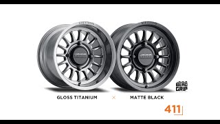 The Method 411 UTV Wheel with Bead Grip Technology
