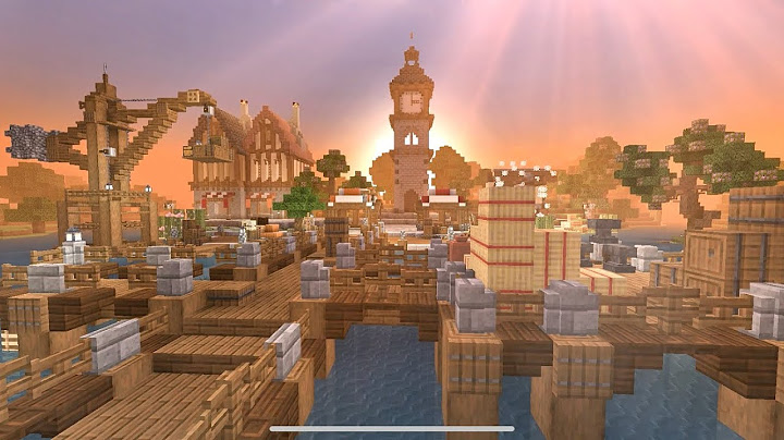 ออกผจญภัย ย้ายเมือง โหมดเอาชีวิตรอด ในโลก Minecraft  (Survival )|Minecraft(PE)