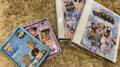 K-pop photocard storing {1} - (enha, nwjns, twice, itzy and bp ♡) | Jccrafter101