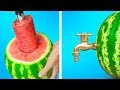 42 IDEAS Y TRUCOS INCREÍBLES CON SANDÍAS