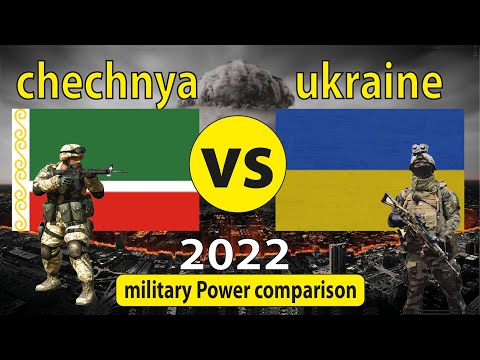 Ukraine VS Chechnya military Power comparison 2022 - Ukraine Chechnya conflict