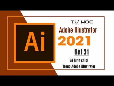 Tự học Adobe illustrator - Bài 31- Vẽ hình chibi Trong Adobe illustrator