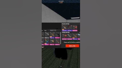 MM2 TRADESCAM SCRIPT IN COMMENTS🔥🤑#viral #murdermystery2 #roblox #mm2 #robloxedit #mm2roblox #trade