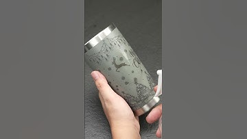 Sculpfun SF-A9 40W & RA Pro Max: Christmas Bottle #sculpfun #laserengraving #diy #christmas #gift