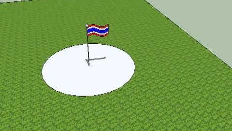 Flag Pole Shadow Animation