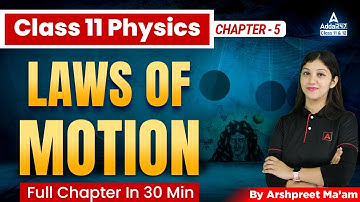 Laws of Motion Class 11 in 30 Minutes | Physics Chapter 5 | By Arshpreet Ma