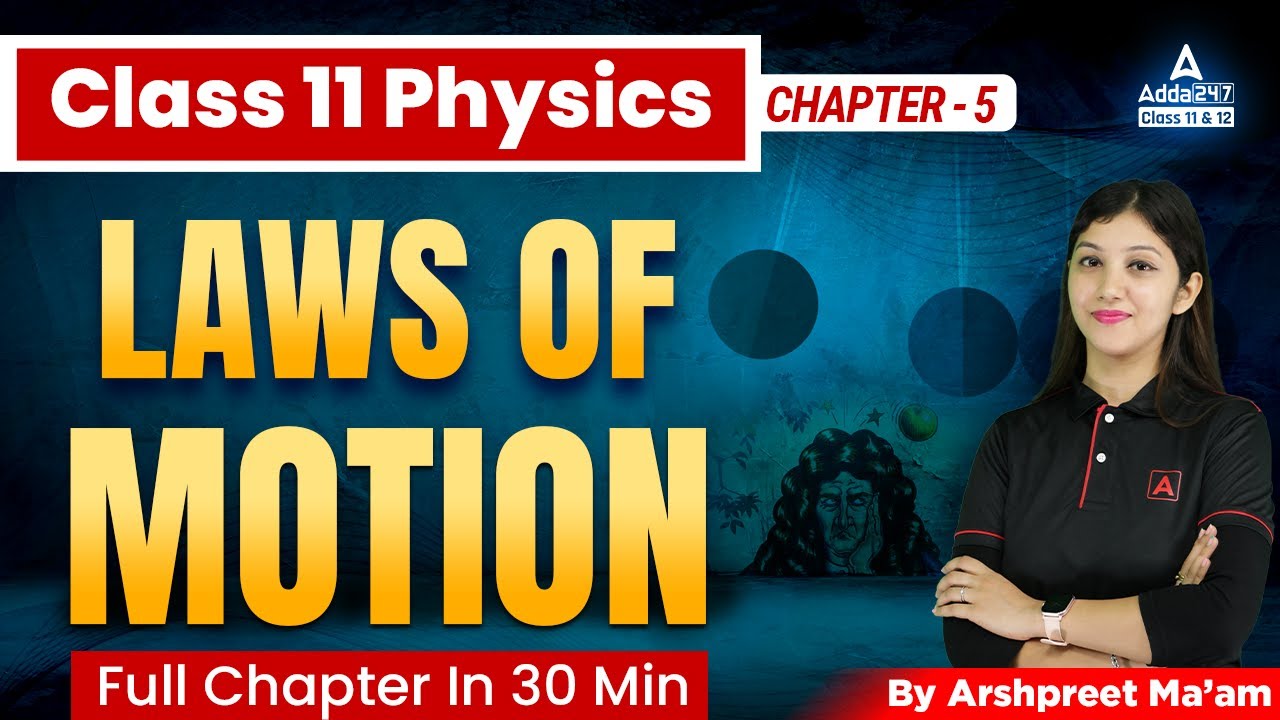 Laws Of Motion Class 11 In 30 Minutes Physics Chapter 5 By