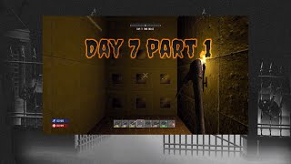 7 days to die PS4 day 7 part 1 S1 E12 Bank robbery!