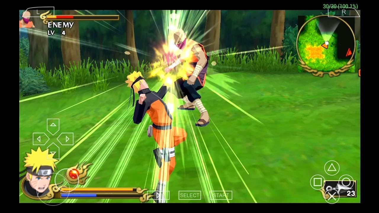 Naruto Shippuden - Legends - Akatsuki Rising ROM - PSP Download