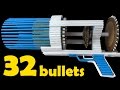 How To Make a Paper Gun That Shoots 32 Bullets - (Automatic Machine Gun)
