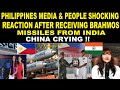 Philippines media  people surprising reaction on indian brahmos missiles reaching philippines