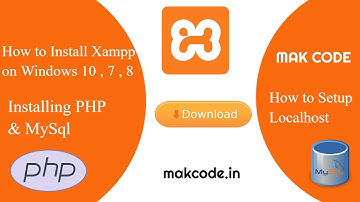 How To Install XAMPP Server On Windows 10 or XAMPP Installation On Windows 11 | Windows 10 , 8 , 7