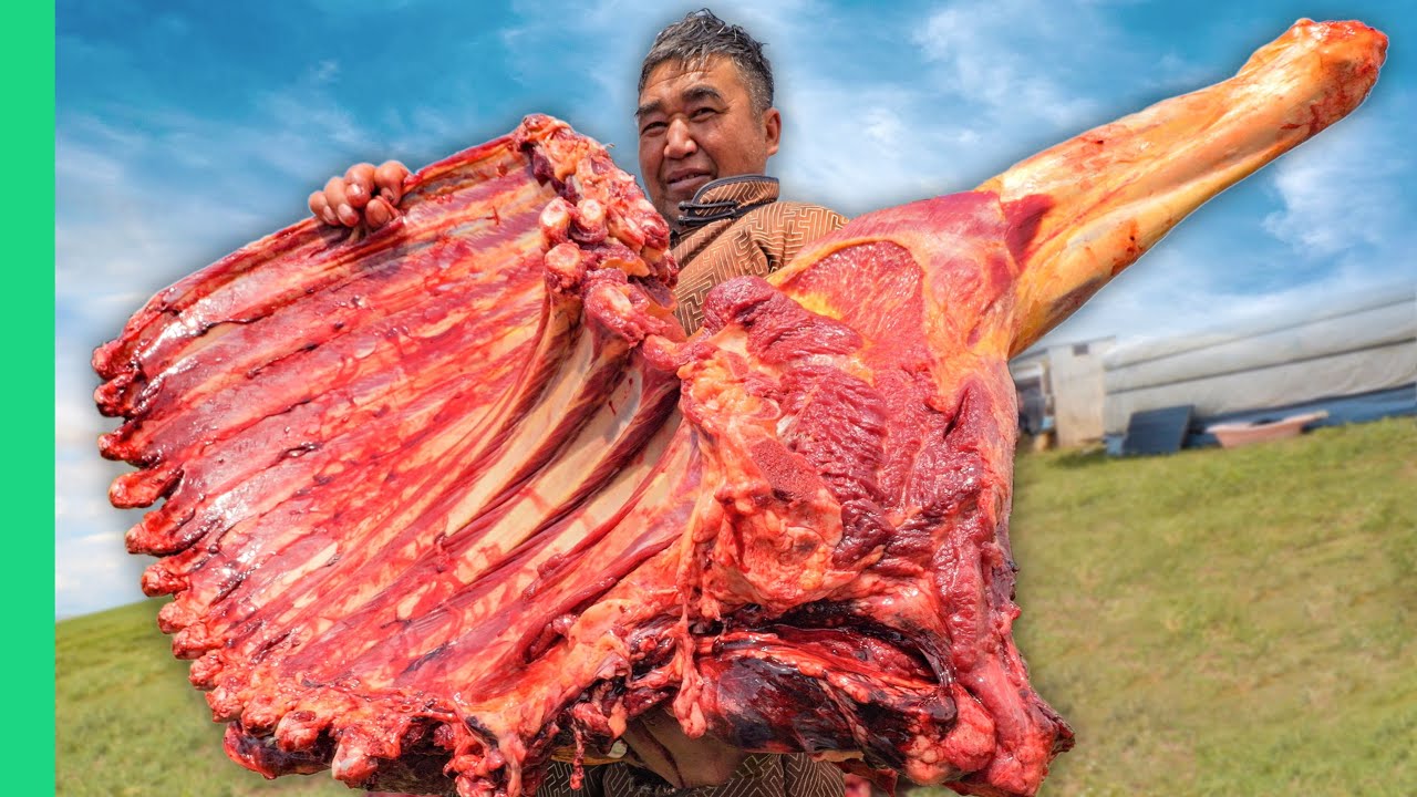 Mongolias Forbidden Meat!! Vegans will be horrified!!