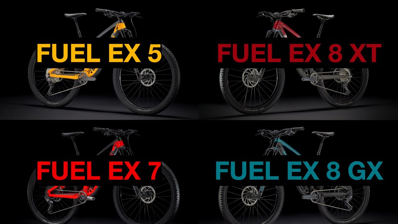 trek fuel ex 5 vs 7 vs 8
