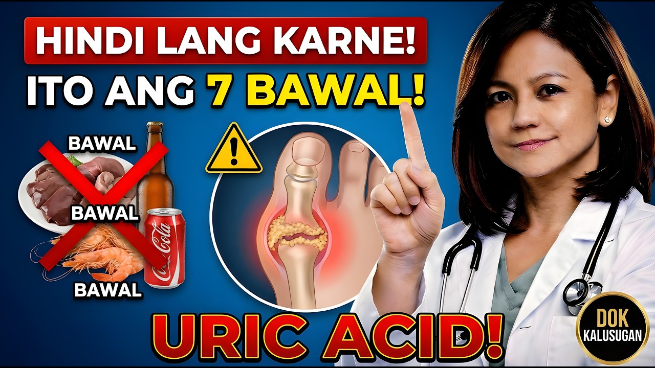7 Bawal na Pagkain Para sa May Mataas na Uric Acid—Pati Ito Bawal, Hindi Mo Alam!
