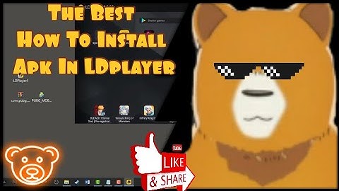 How to install APK in LDplayer in windows 10 64 Bit⭐ HD