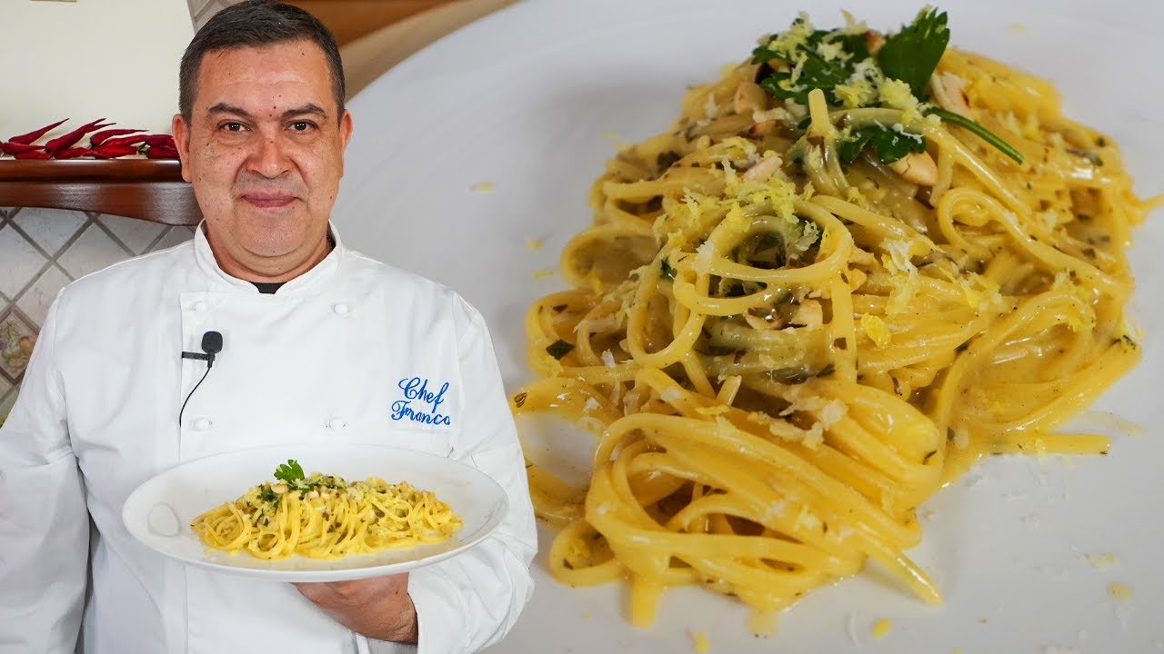 LINGUINE al LIMONE - La Ricetta CREMOSA e SEMPLICE da preparare