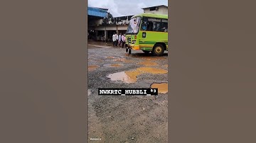 NWKRTC 💚 RANI CHENNAMMA EXPRESS 💛❤️ #karanataka #karanatakaexpress #nwkrtc #ksrtc #hubballi