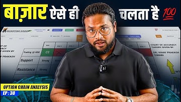 Chart Of Accuracy 1.0 - Detailed Explanation 🔥 | EP 38 Option Chain Analysis In Hindi