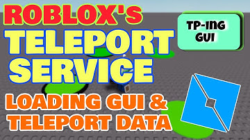 ROBLOX: TELEPORT SERVICE - CUSTOM teleporting GUI and TELEPORT DATA | Roblox Scripting Tutorial