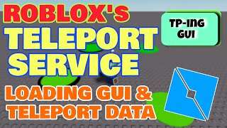 Roblox Teleport Service Custom Teleporting Gui And Teleport Data Roblox Scripting Tutorial Youtube - teleport to different game roblox script