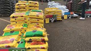 SHOP WITH ME @ WALMART & MENARDS FOR OUR GARDEN! FLOWERS, VEGETABLES, FRUITS, TREE & MORE!