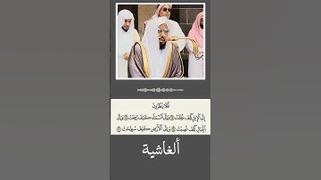 أفلا ينظرون إلى الإبل كيف خلقت || تلاوة رائعة جميلة حجازية || الشيخ عبدالله الجهني