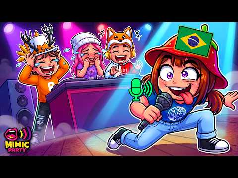 😂I CREATED A BRAZILIAN MEME PACK IN MIMIC PARTY AND IT WAS PURE CHAOS!