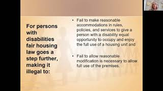 Managing Reasonable Accommodations & Modifications: Clarifying Processes, Legalities, and Compliance