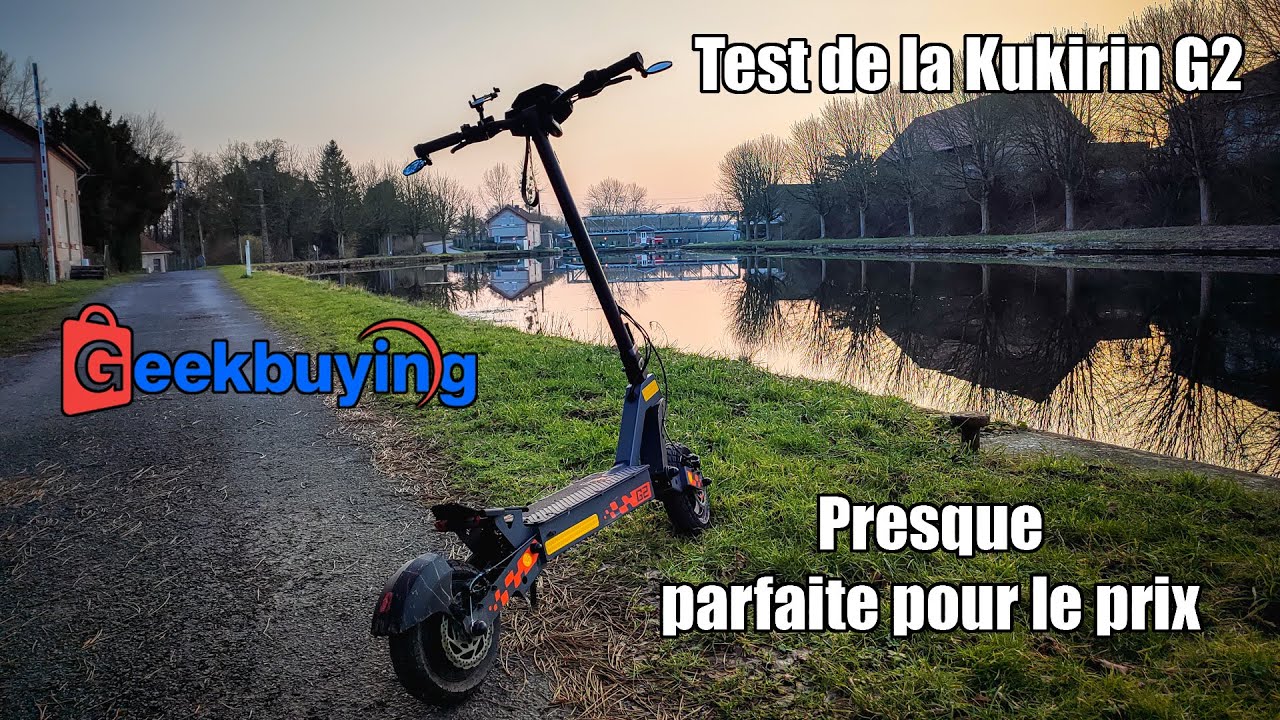 Test de la Kukirin G2 - Presque parfaite pour le prix (Sponsorisé par Geekbuying)