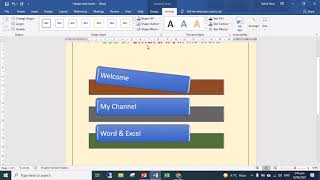 How to Insert and Modify SmartArt in Word || How to Use SmartArt in MS Word SmartArt Graphics