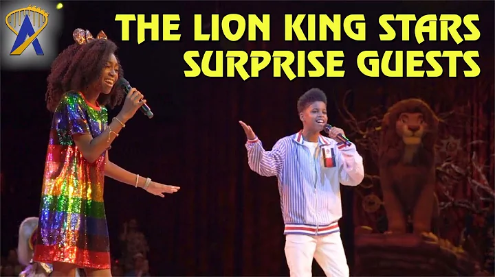 The Lion King Stars JD McCrary and Shahadi Wright ...