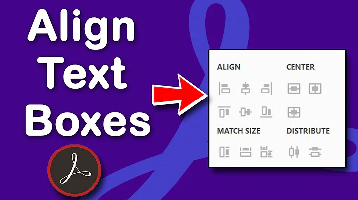 How to align text boxes in a fillable pdf form using Adobe Acrobat Pro DC