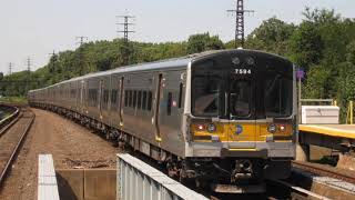 LIRR: Audio of M7 passing Greis Park in Lynbrook 10/22/17