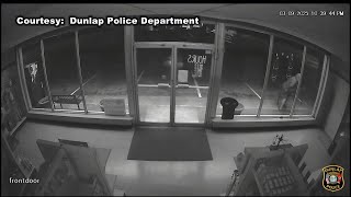 Dunlap authorities asking for public's help in locating bench thief