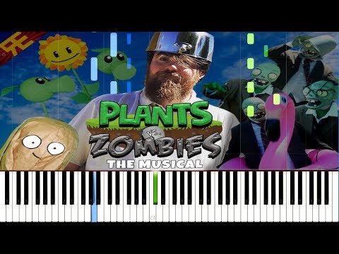 plants-vs.-zombies-the-musical---random-encounters-[synthesia-piano-tutorial]