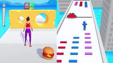 Twerk Run Vs Ladder Master Runner💚💚💚Walkthrough Max Gameplay DGH2522