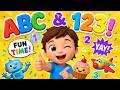 ABC, Colors, Numbers &amp; Shapes Song 🎵 Fun Learning Compilation for Kids (Ages 2–6)