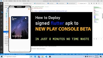 Flutter: Publish App to Play store (New Google Play console beta) | Latest method